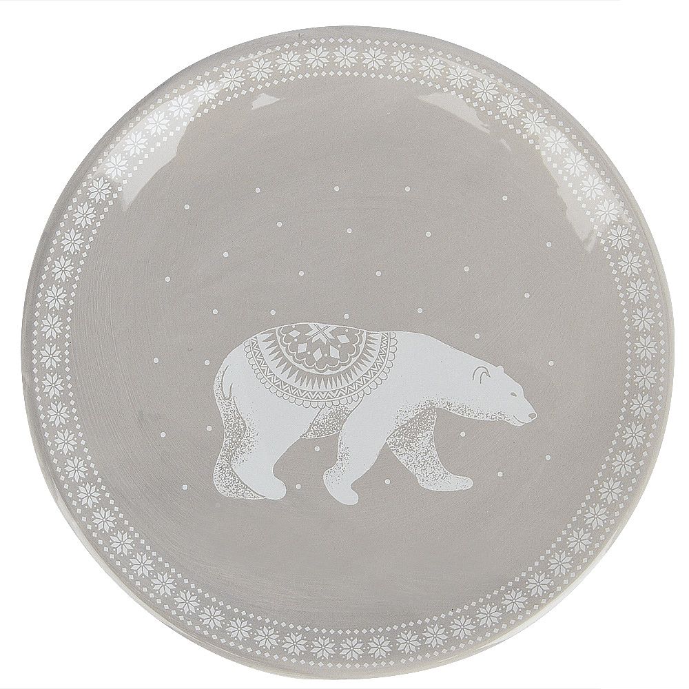 Блюдо сервировочное " " 24*24*2см. (керамика) (подарочная упаковка)