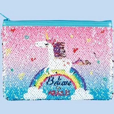 Пенал-косметичка 19,5*15см "Единорог" (Центрум)