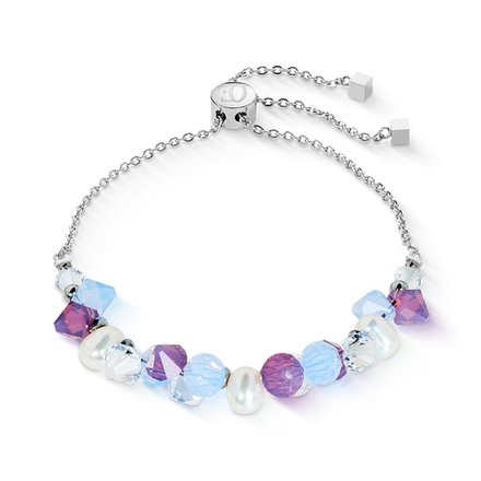 Браслет Coeur de Lion Lilac-Blue 1124/30-0839