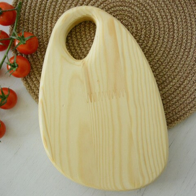 Доска разделочная деревянная мини.