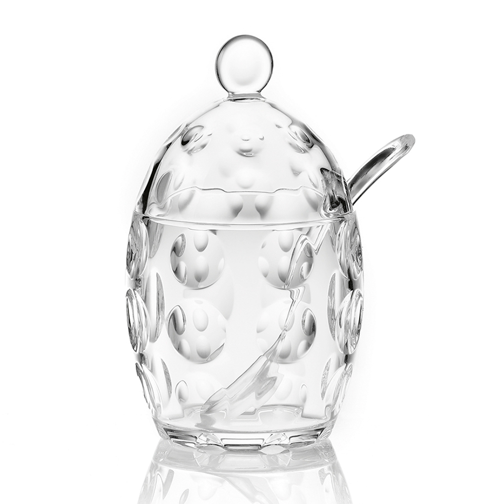 Сахарница с крышкой venice, акрил