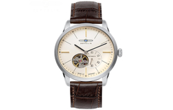 ZEPPELIN Automatic Mechanical Movement Men"s Watches Watch White Dial Stainless Steel Watch Case