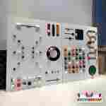 Интерактивная игровая стена «Траектория» с бегунками, шариками и тактильными панелями