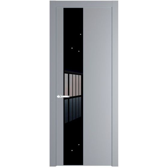 Profil Doors 19PA смоки профиль серебро стекло чёрный лак