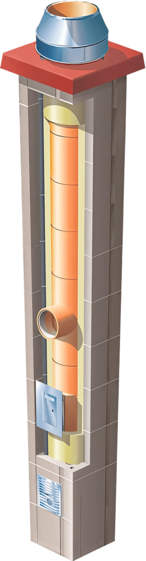 Керамический дымоход TONROHR STANDART 160