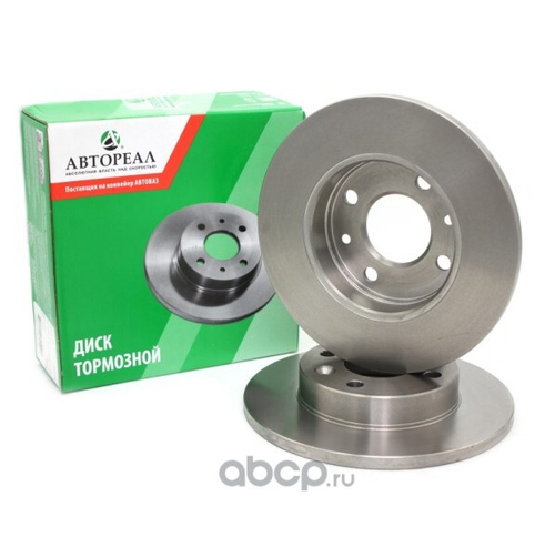 Диск тормозной передний Renault Logan Sandero Megane Lada Largus невентилир. 238x12 мм. (АВТОРЕАЛ)