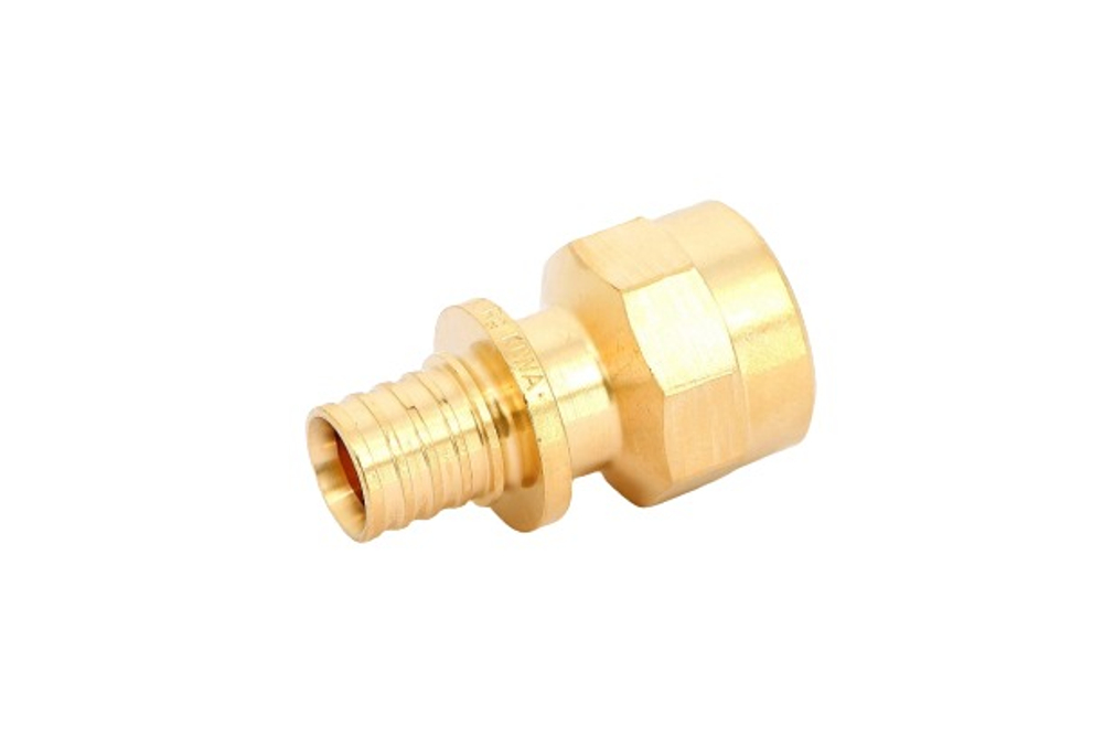 Муфта надвижная Rehau В 16х1/2" бронза (ВР)