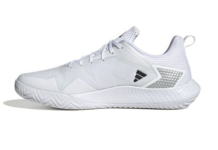 Мужские кроссовки теннисные Adidas Defiant Speed - footwear white/core black/matte silver