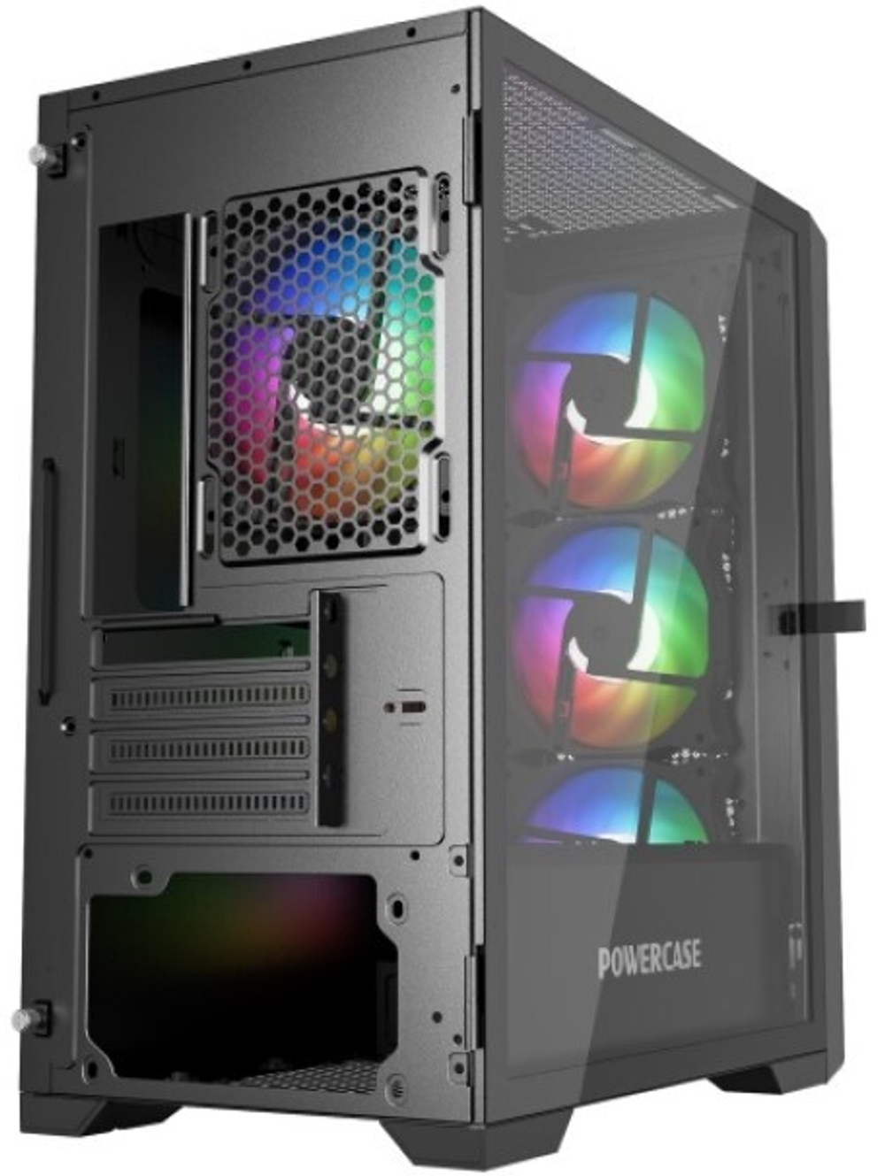 Корпус mATX Powercase Alisio Micro X4B V2