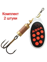 Блесна вертушка AGLIA 06,0g, лепесток № 3, цвет A0-06