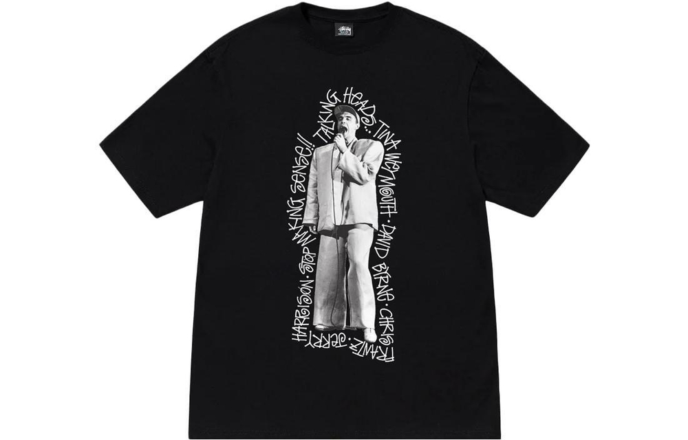 Футболки Stussy x TALKING HEADS FW23 STOP MAKING SENSE TEE T, 3903894-Stussy