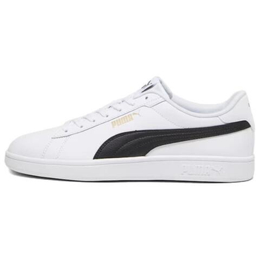 Кроссовки Puma Smash Suede 'White Black' 390987-11