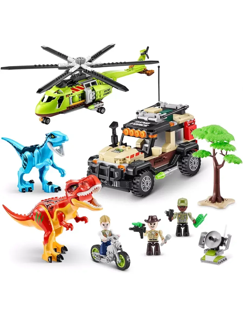 Конструктор Zuru Max Build More Dino Adventure 592 детали