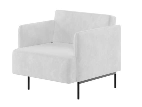 Стенли Диван одноместный STN-1 Forward 992/Металл Черный 800*840*760