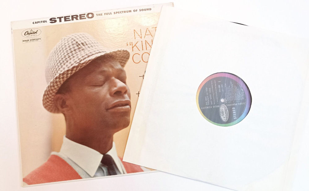 Винтажная виниловая пластинка LP Nat King Cole, Gordon Jenkins And His Orchestra The Very Thought Of You (USA 1958)