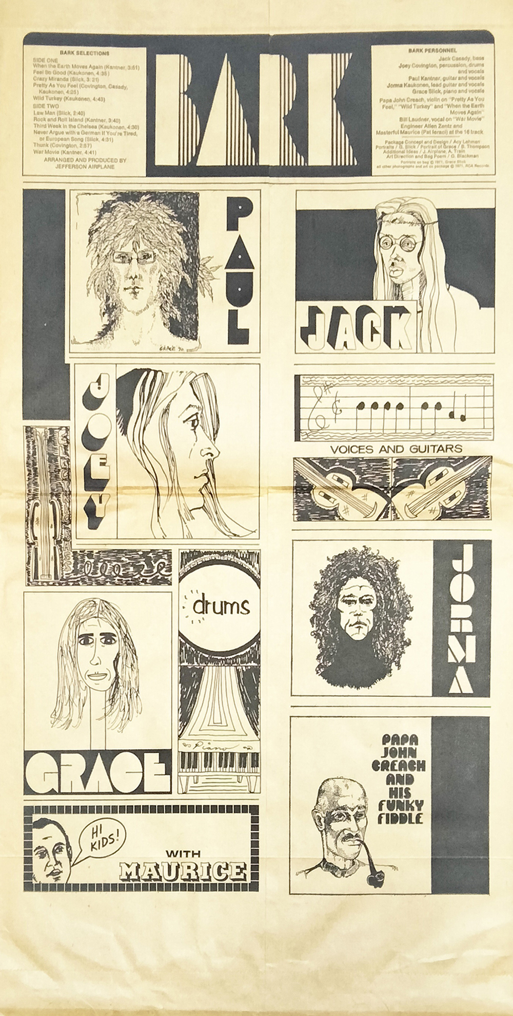 Jefferson Airplane / Bark (LP)