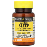 Mason Natural, Eazzy Sleep, с магнием и ромашкой, 60 таблеток