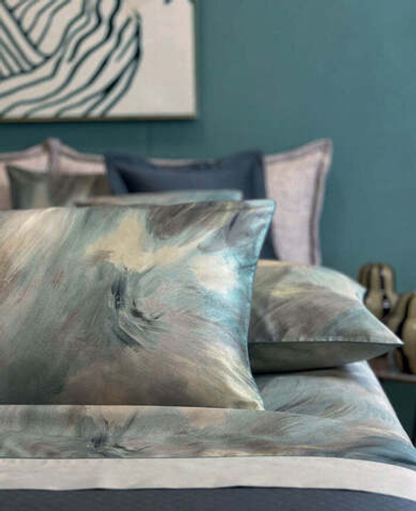 Постельное белье семейное Dondi Dover с абстрактным принтом