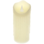 Сувенир с подсветкой «Свеча восковая - Изыск» 7,5*17,5 см - облита воском (работает от батареек 3 ААА)