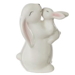 GAEM Фигурка декоративная "Зайцы", L9 W6,5 H11 см