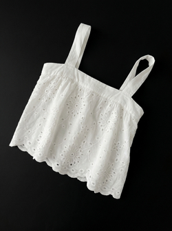 Свободный топ из итальянского шитья