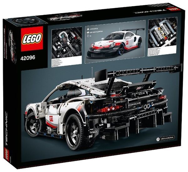 Конструктор LEGO Technic 42096 Порше 911 RSR