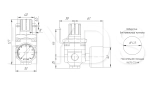 AR3000-02 Регулятор давления G1/4, 10 бар