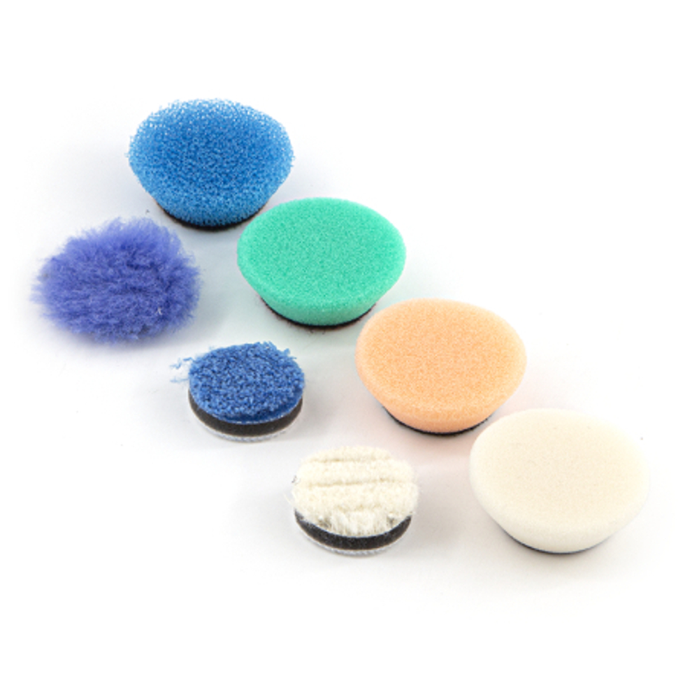 Shine Systems Nano Polisher Pad Set - набор мини-падов для iBrid, 50 мм 7шт