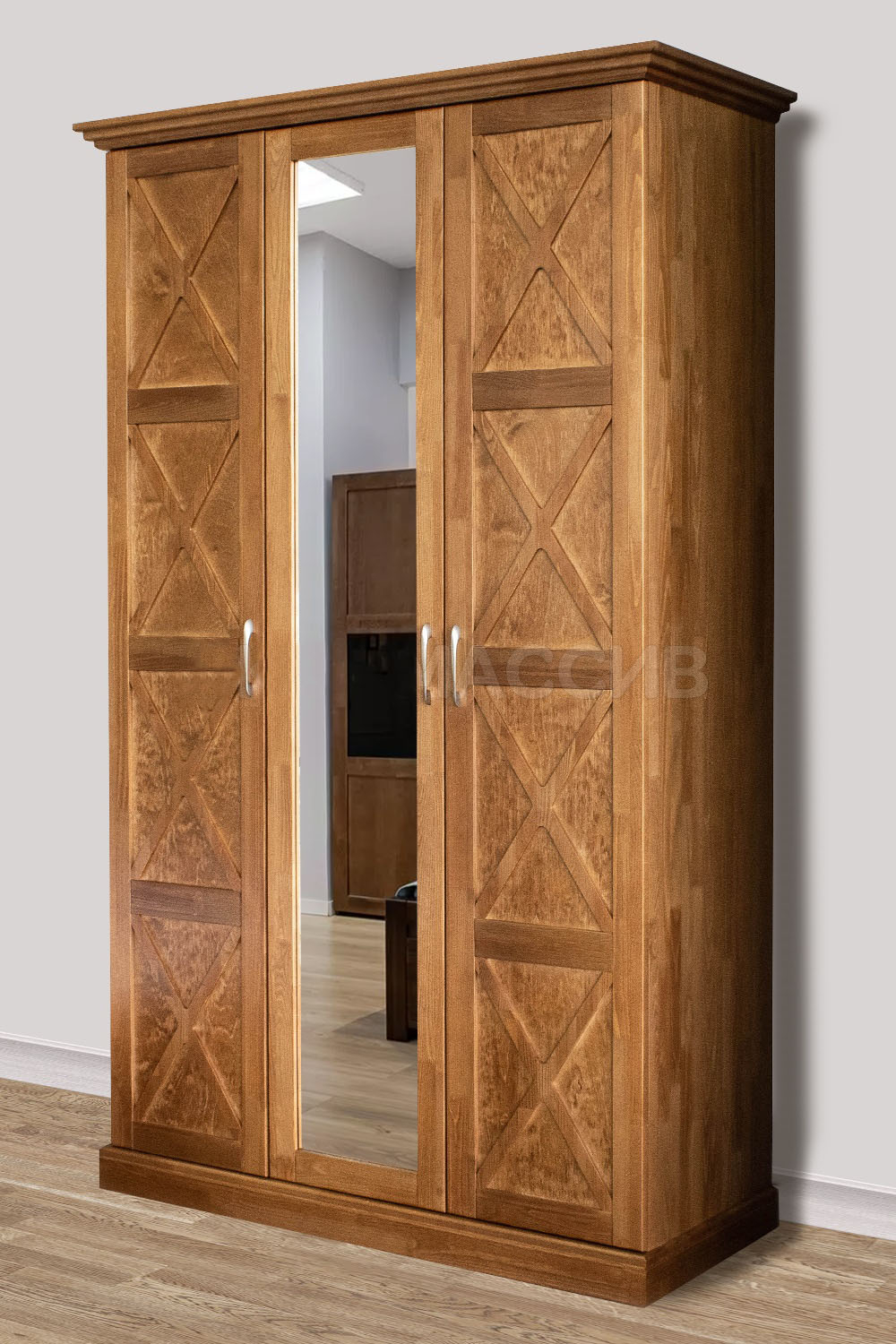 Шкаф Леруа 3-х створчатый