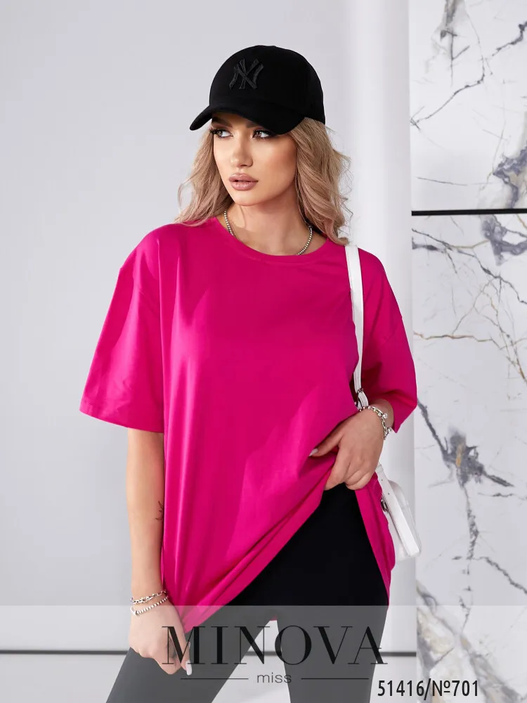 Футболка 701-малиновый Minova