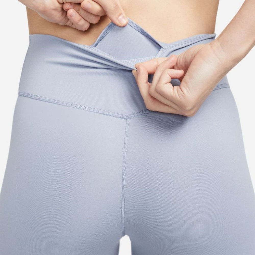 Леггинсы Nike One Dri-Fit Mid-Rise 7/8 Tight - indigo haze/white