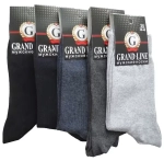 Носки мужские GRAND LINE (М-120), чёрный, р. 27