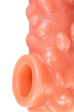 Насадка на фаллос KOKOS Cock Sleeve 003 L – крупные бугорки, 17,6 см