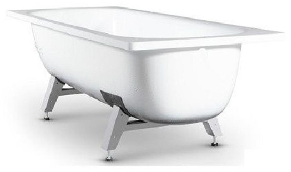 Ванна прямоугольная ВИЗ Виз Donna Vanna DV-10001 105x65 см, сталь белый