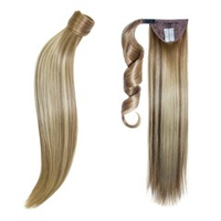 Balmain Hair Couture Хвост прямой 55 см Волосы ИСКУССТВЕННЫЕ Catwalk Ponytail MH Straight