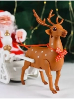 Санта-клаус новогодняя игрушка со звуком