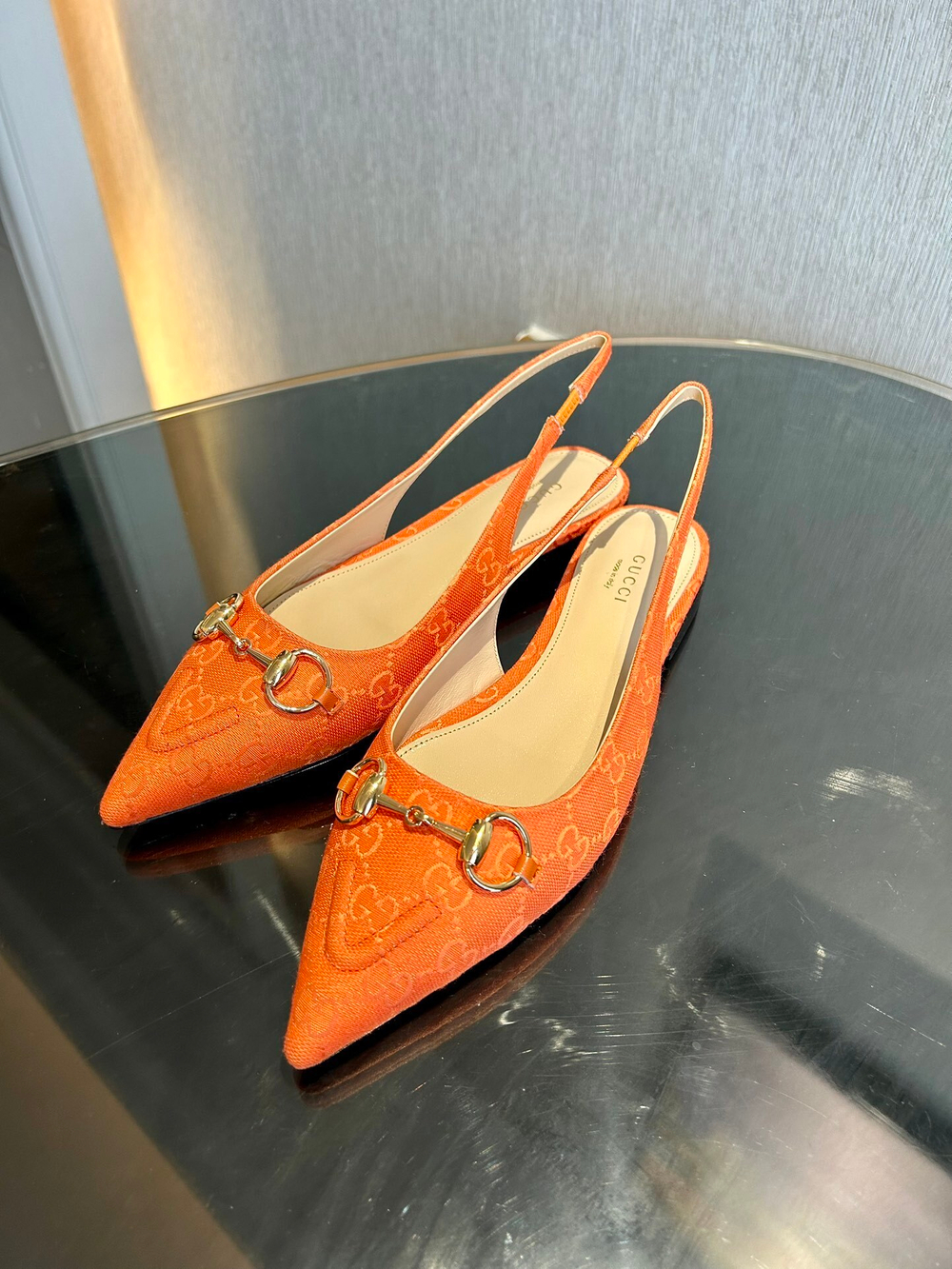 Gucci Slingback Ballet Flat