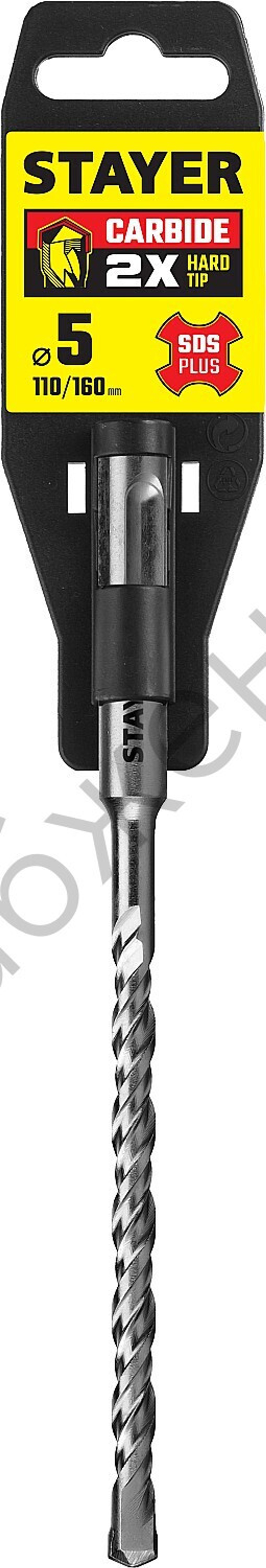 STAYER 5 x 160 мм, SDS-plus бур, Professional (2930-160-05)