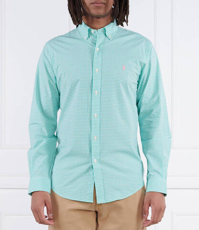 Рубашка POLO RALPH LAUREN - зеленый(710859882)