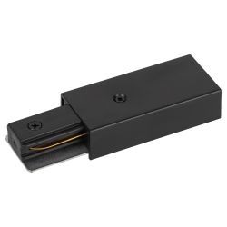 Ввод питания ЭРА TR-1PA-PC BK для однофазного шинопровода черный | Однофазный шинопровод и аксессуары