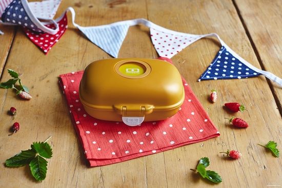 Ланч-бокс MB Gram горчичный