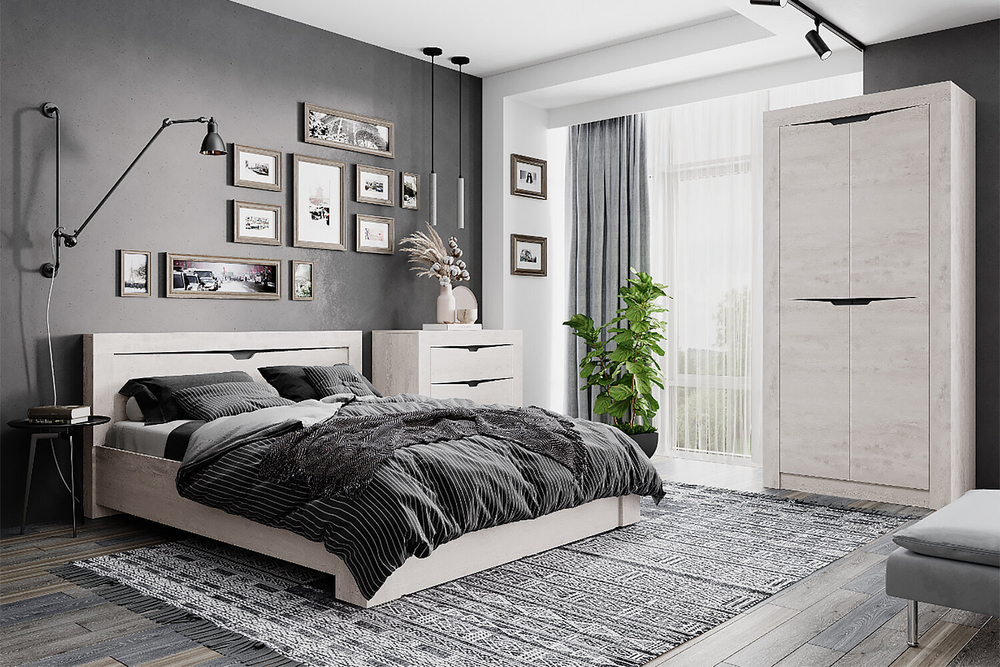 Кровать с подъёмным механизмом 160х200 Леонардо