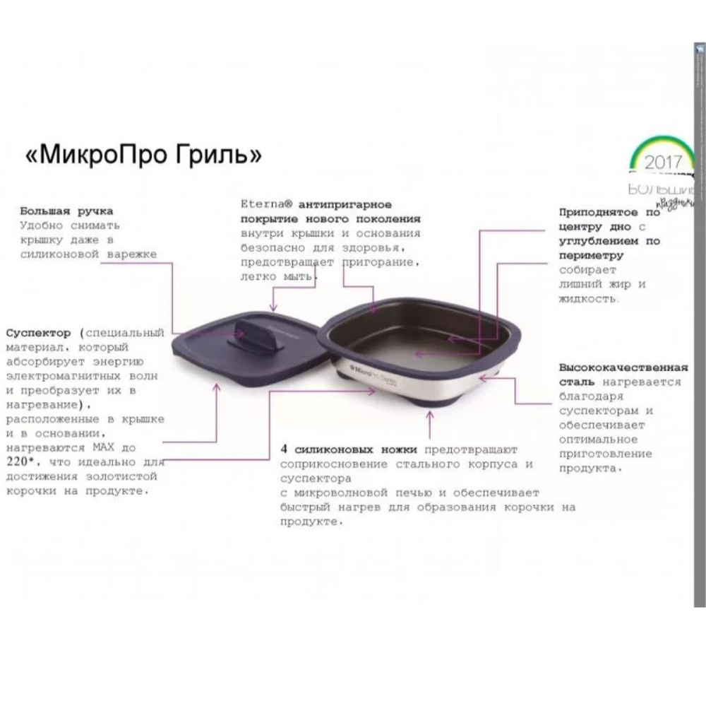 МикроПро Гриль 1.5 л.,Tupperware