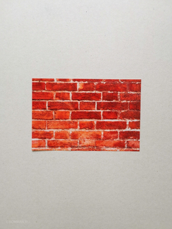 Стикеры BOMMAN TAG 100шт Кирпич