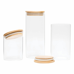 Стеклянная емкость для хранения продуктов ECO STORAGE S, вместимость: ок. 450 ml