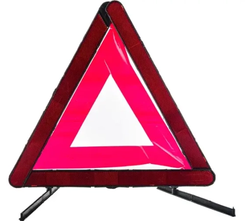 Знак аварийной остановки Dollex (в пластиковом чехле)