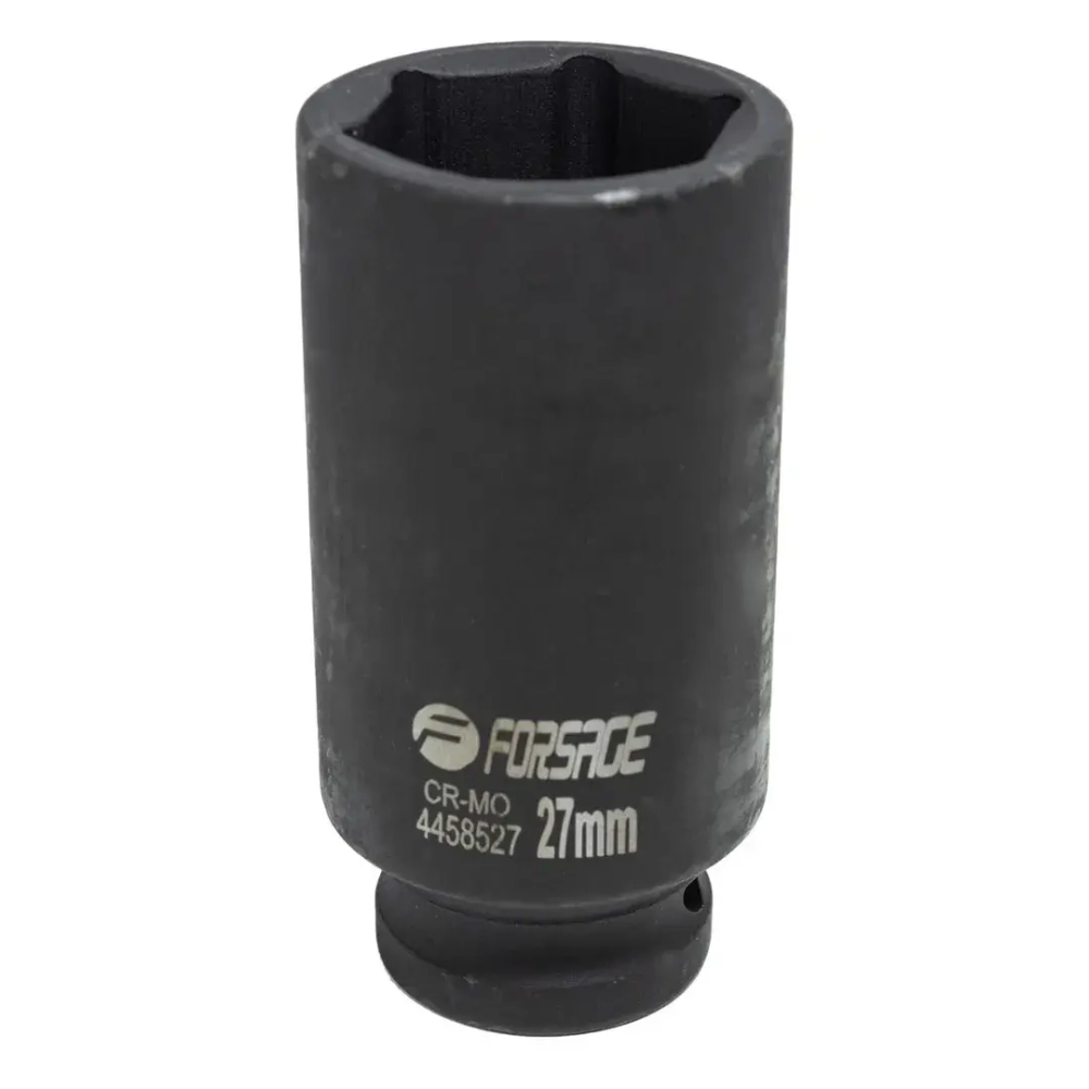 Головка ударная глубокая 27мм 1/2''6гр. Forsage F-4458527
