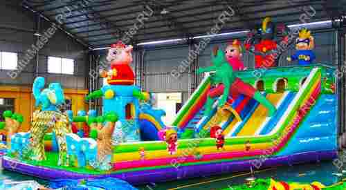 Коммерческий надувной батут "Маскарад 2" 15*8*6,5 м