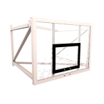 Ферма для баскетбольного щита универсальная, для оргстекла и фанеры, разборная