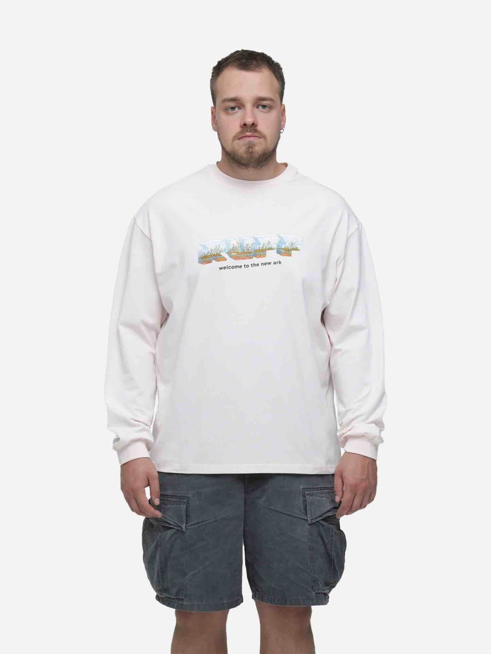 Лонгслив RUFF Global The New Ark розовый